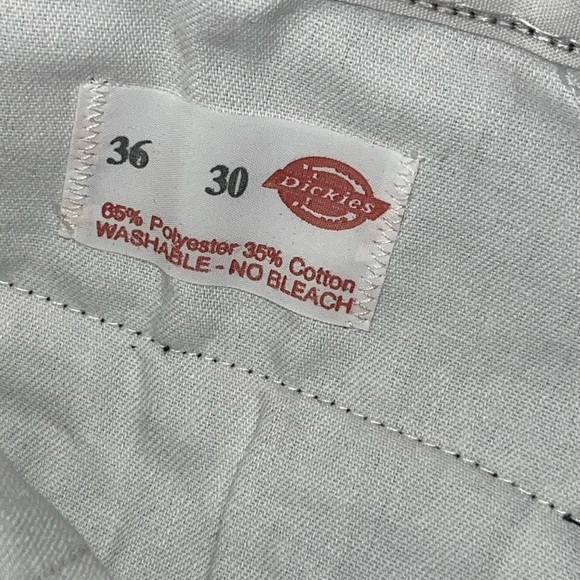 NOS Deadstock Dickies men’s 36X30 black work pants vintage made in USA - Picture 7 of 9